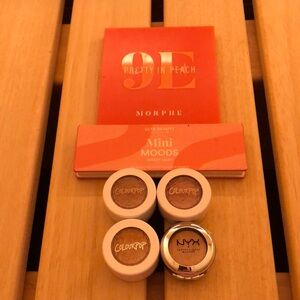 Peach Eye Shadow Bundle- Morphe, Ulta, Colourpop